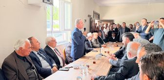AK Parti Hakkari İl Başkanı Kaya, trafik kazasında ölen Tunç'un yakınlarıyla bir araya geldi
