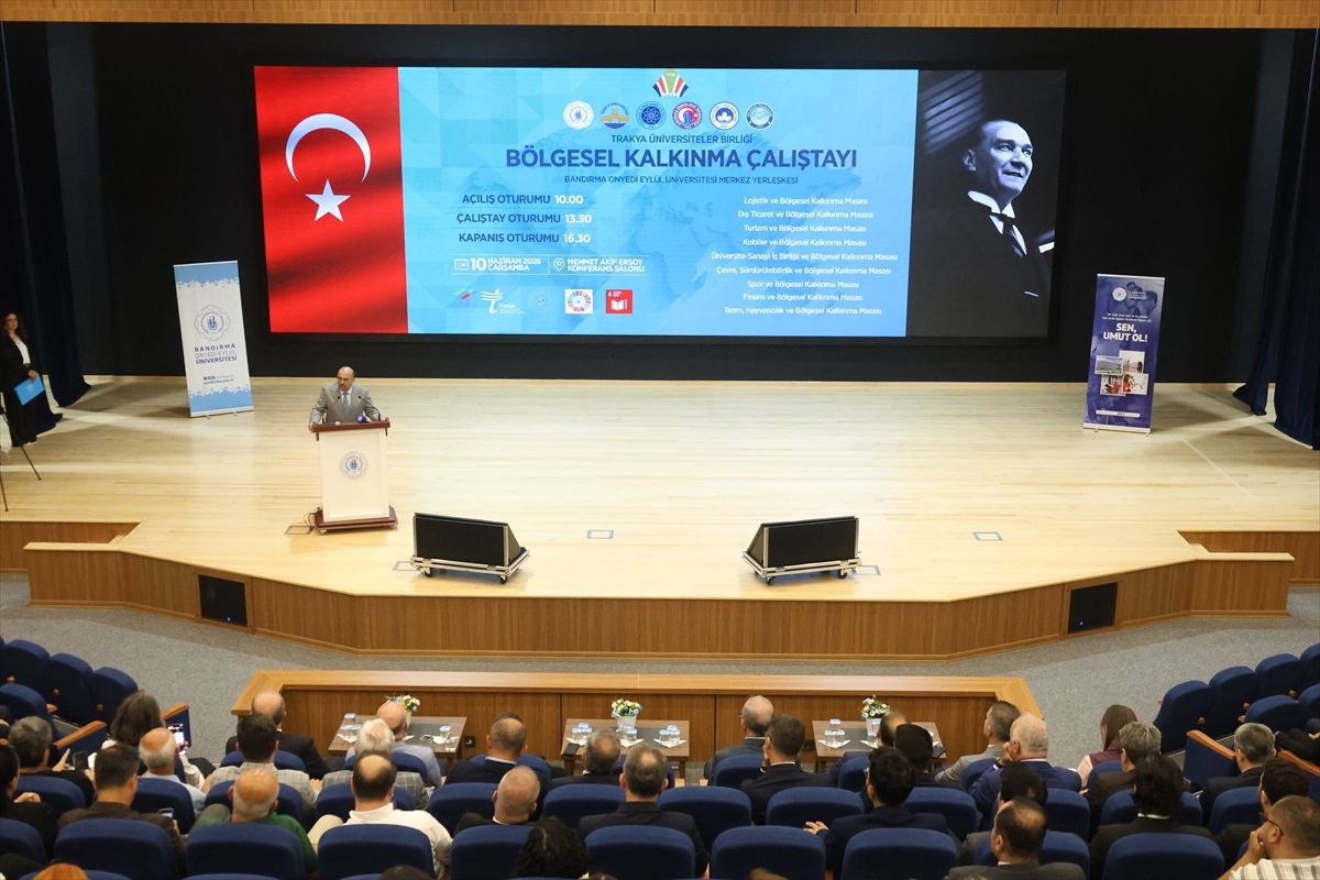 Bandırma'da Bölgesel Kalkınma Çalıştayı düzenlendi