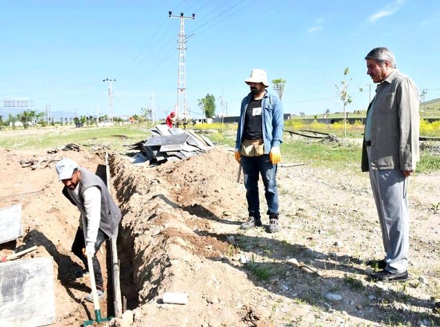 Başkan Taşkın, altyapı çalışmalarını yerinde inceledi