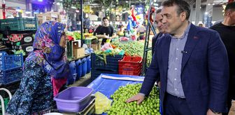Bilecik Valisi Sözer, Bozüyük'te pazar yerindeki esnaf ve vatandaşlarla buluştu