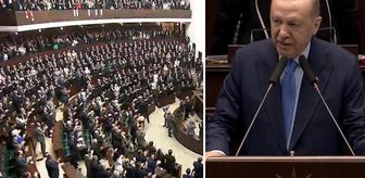 Cumhurbaşkanı Erdoğan'dan parti grubunu ayağa kaldıran İsrail sözleri
