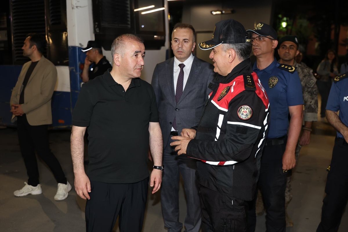 Elazığ'da asayiş uygulaması gerçekleştirildi