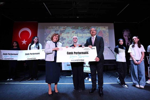 Gaziantep'te genç yeteneklere ödül