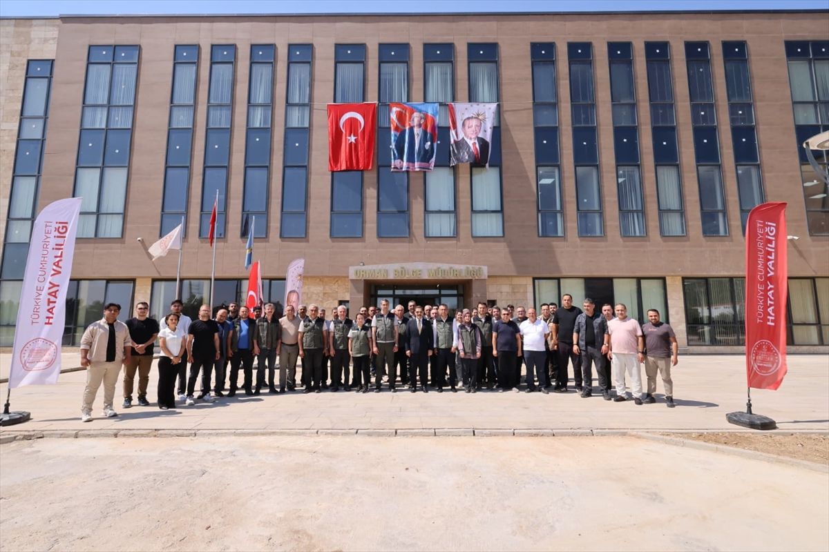 Hatay Valisi Mustafa Masatlı, Orman Bölge Müdürlüğünün yeni 