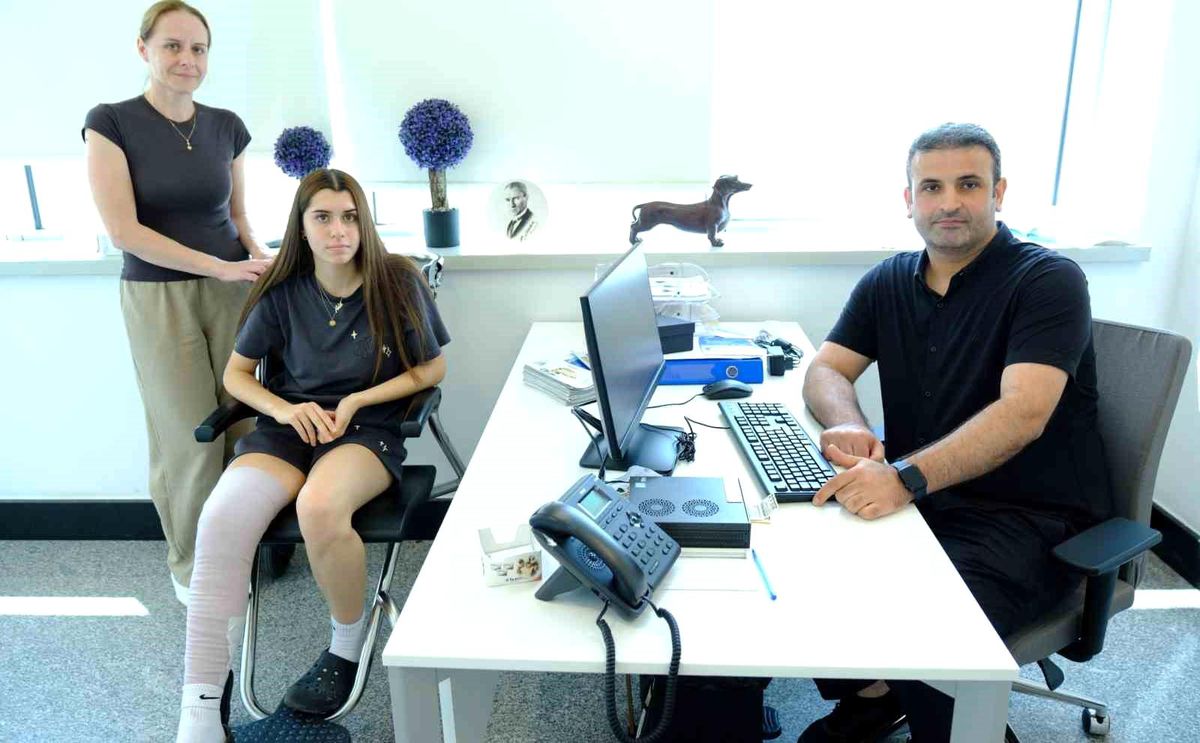 İngiltere'den gelen genç sporcuya Mersin'de başarılı operasy