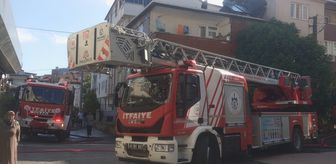 Kocaeli'de apartman dairesinde çıkan yangın hasara neden oldu
