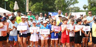Küçükler ve Minikler Tenis Türkiye Birinciliği müsabakaları Adana'da başladı