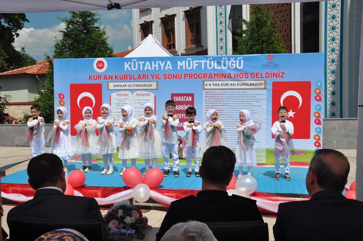 Kütahya'da Kur'an kursu öğrencileri için yıl sonu etkinliği yapıldı
