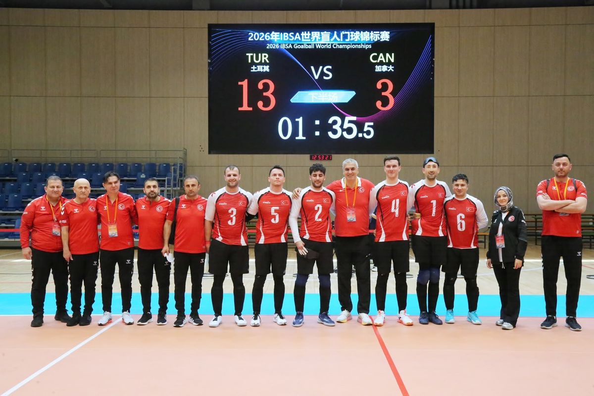 Milliler, Goalball Dünya Şampiyonası'na çifte galibiyetle ba