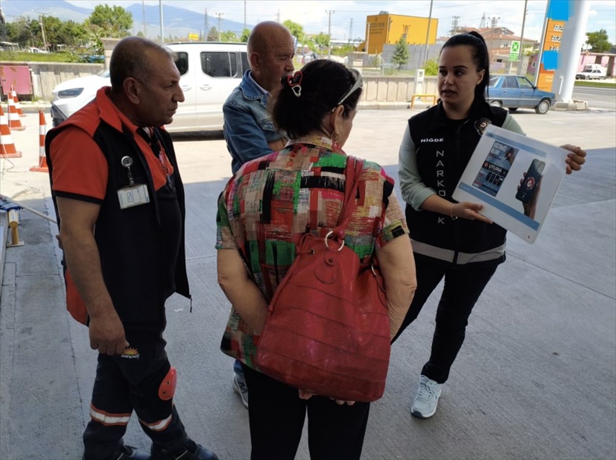Niğde'de uyuşturucu kullanımını önlemeye yönelik bilgilendir