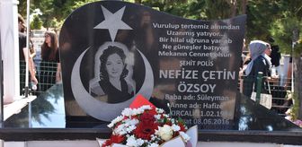 Şehit Polis Nefize Çetin Özsoy 10. Yılında Edirne'de Anıldı