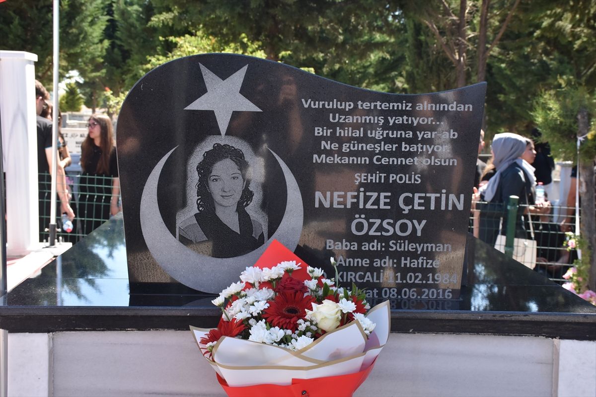Şehit Polis Nefize Çetin Özsoy 10. Yılında Edirne'de Anıldı