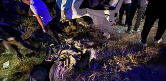 Şırnak'ta kamyonetle çarpışan motosikletin sürücüsü öldü, 4 kişi yaralandı