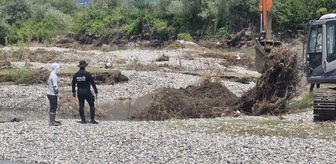Tokat'ta Kelkit Çayı'na düşen genci arama çalışmaları 13. günde sürüyor