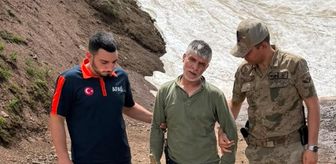 Tunceli'de dağlık alanda yolunu kaybeden kişi ekiplerce bulundu
