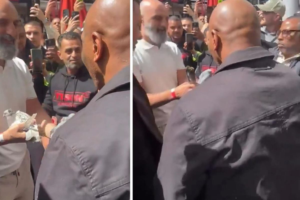 Türk hayrandan Tyson'a unutamayacağı hediye