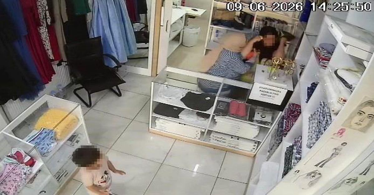 Ücret konusunda tartıştığı terzinin kızını darbetti