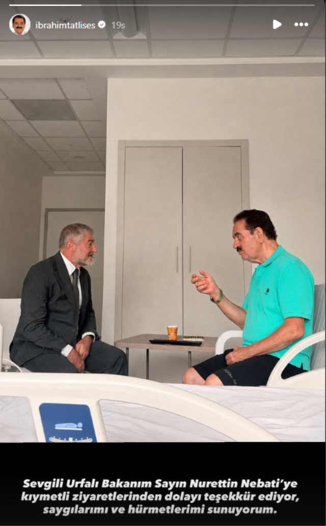 Ibrahim Tatlises physical therapy