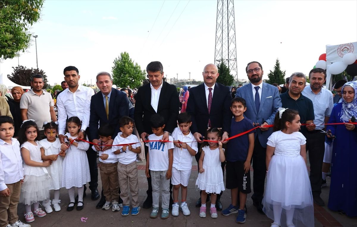 Adıyaman'da Kur'an Kursu öğrencilerinden yıl sonu programı