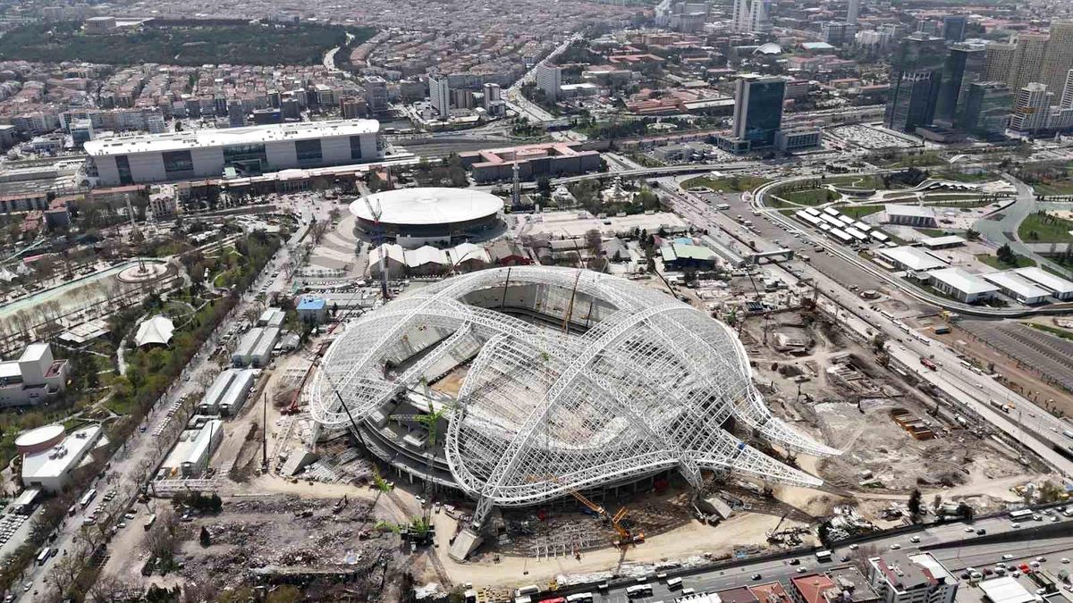 Ankara'nın yeni stadyumunda sona yaklaşıldı