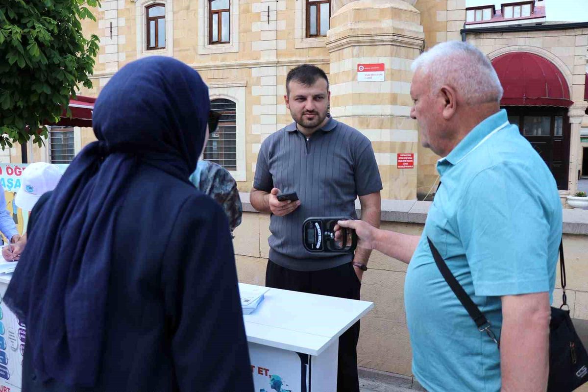 Bayburt'ta vatandaşlara hareket yaşı testi yapıldı
