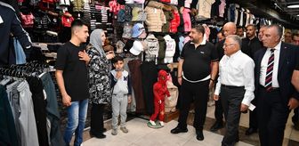 Büyükşehir Belediye Başkanı Büyükkılıç'tan Yeraltı Çarşısı'ndaki esnafa ziyaret