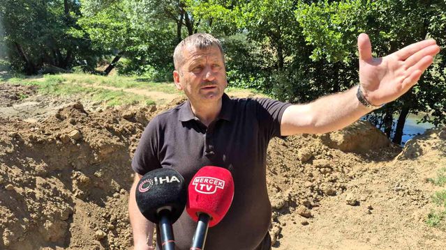 Çevreyi kirleten piknikçilere kızan muhtar yeniden hendek ka