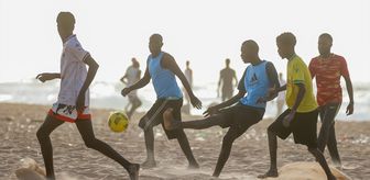 Dakar sahillerinde Dünya Kupası heyecanı