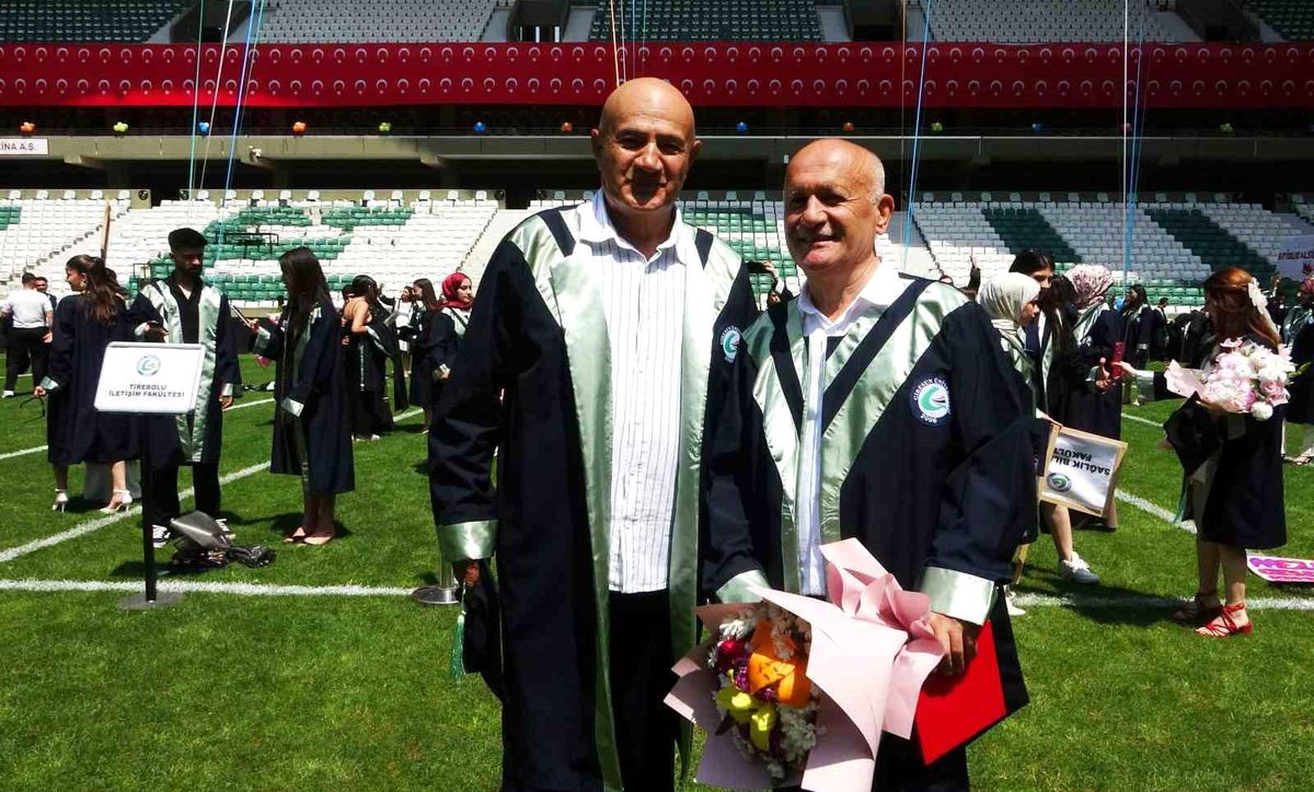 Giresun Üniversitesi'nin en dikkat çeken mezunları oldular: Biri 40 yıllık gazeteci, diğeri 5 çocuk babası fındık üreticisi