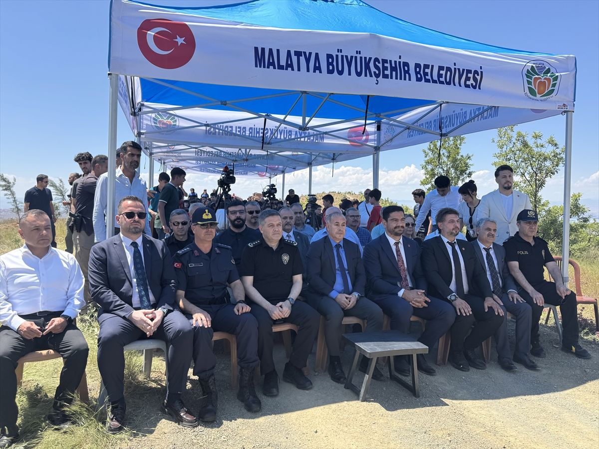 Güreşçiler adına dikilen fidanlar Malatya'da kök salacak