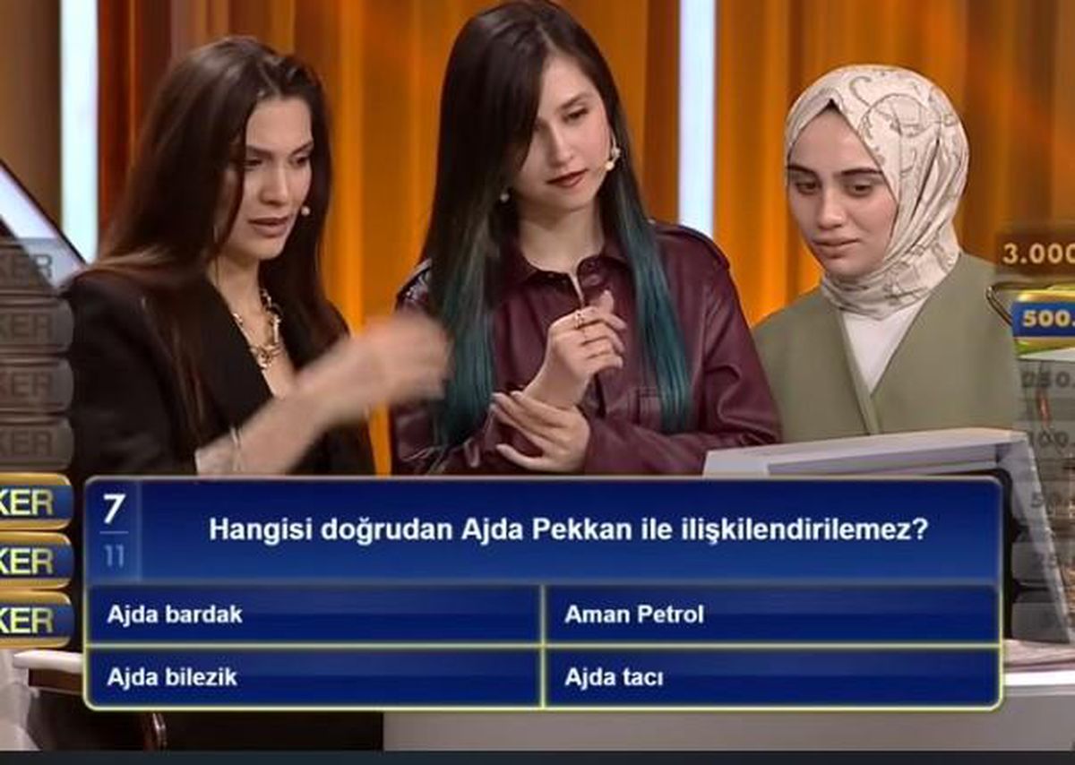 Beyazıt Öztürk'ün sunduğu Beyaz'la Joker programından bir görüntü.