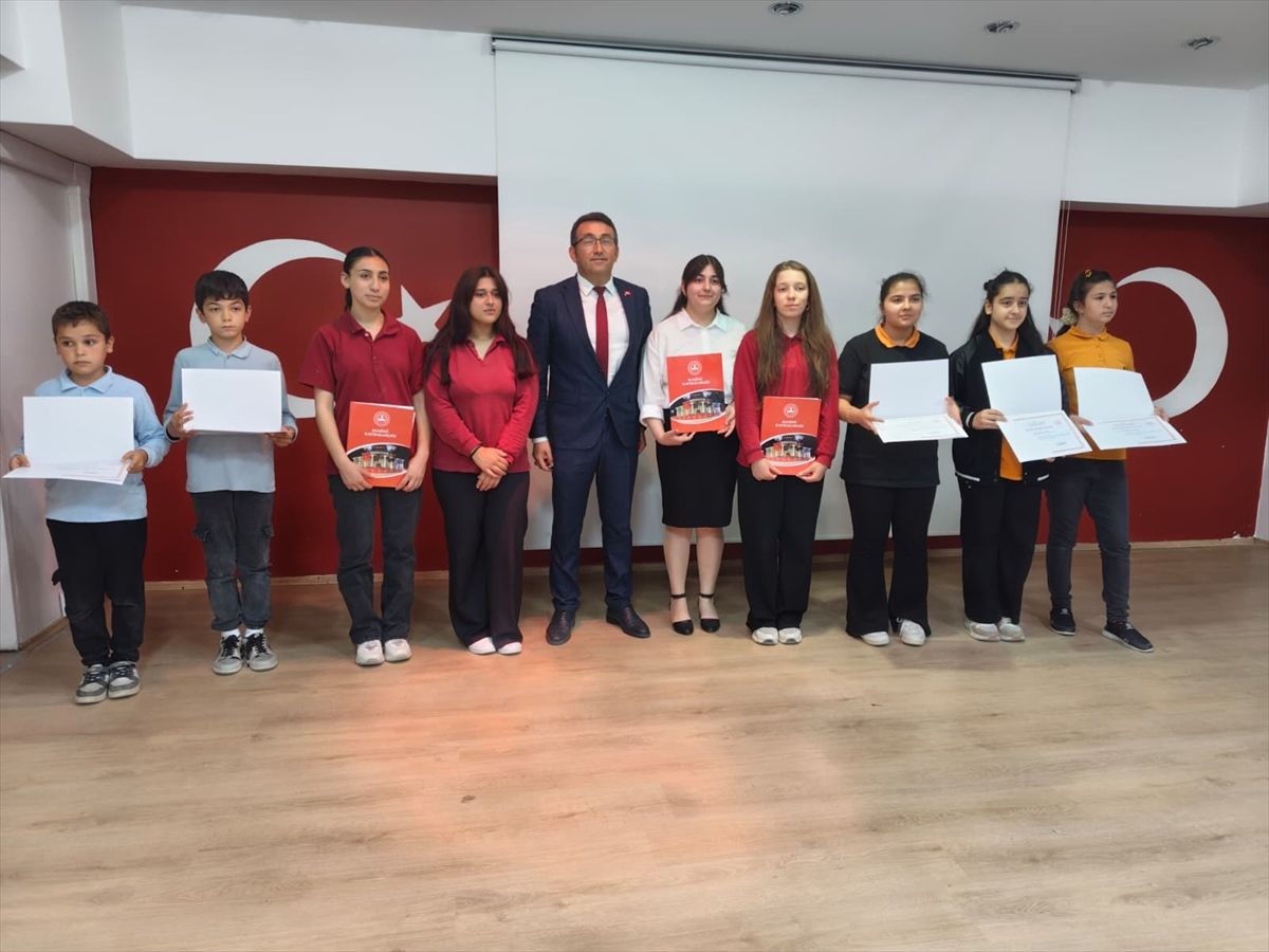 Hanönü Okuyor Projesi'nde ödül töreni