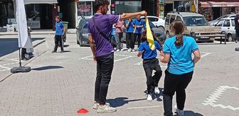 Havza'da Okullar Arası Geleneksel Çocuk Oyunları Şenliği düzenlendi