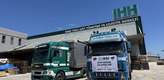 İHH, Ukrayna'ya 4 tır insani yardım malzemesi gönderdi