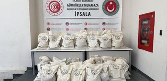 İpsala Sınır Kapısı'nda 1 ton 470 kilogram uyuşturucu ele geçirildi