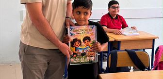 İstanbul'da yazılan hikayeler, Braille alfabesiyle Şanlıurfa'daki görme engelli öğrencilerle buluştu