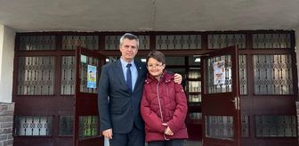 Kahramankazan'da yerdeki çöpü geri dönüşüme atan öğrenci altınla ödüllendirildi