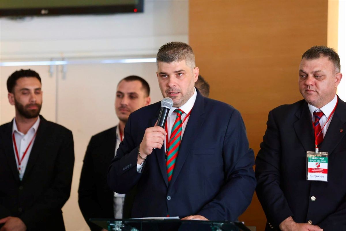 Karşıyaka Spor Kulübünde başkanlığa Yiğit Tusder seçildi