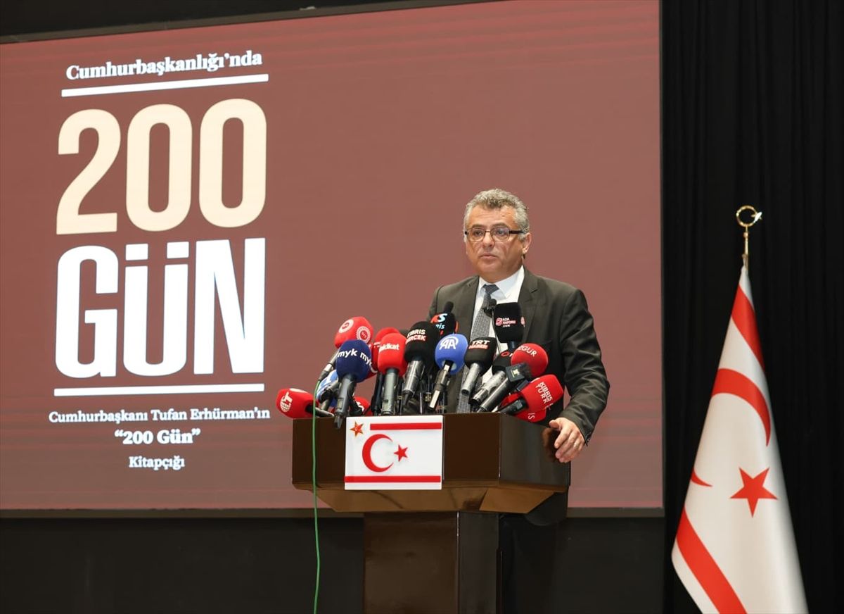 Erhürman: Kıbrıs Türk halkını ve Türkiye'yi dışlamaya yönelik hamleler sonuçsuz kalır