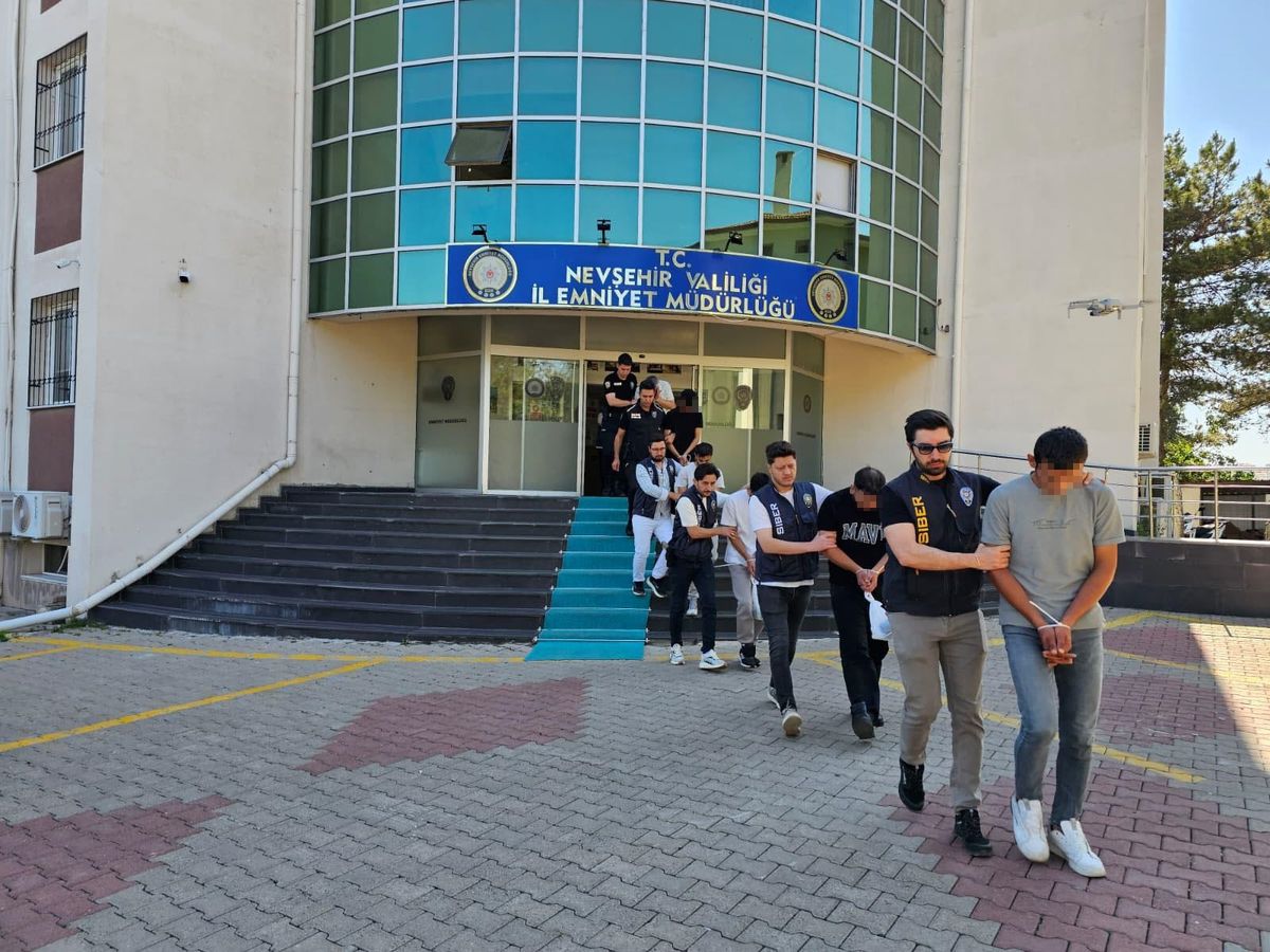 Nevşehir merkezli 19 ilde dolandırıcılığa 41 gözaltı