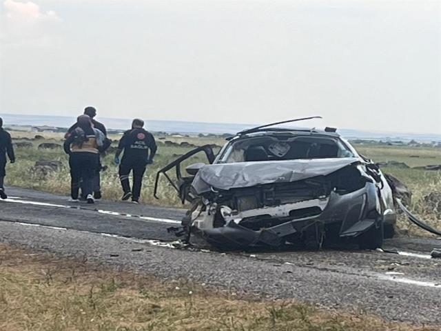 Cell phone footage showing the accident moment