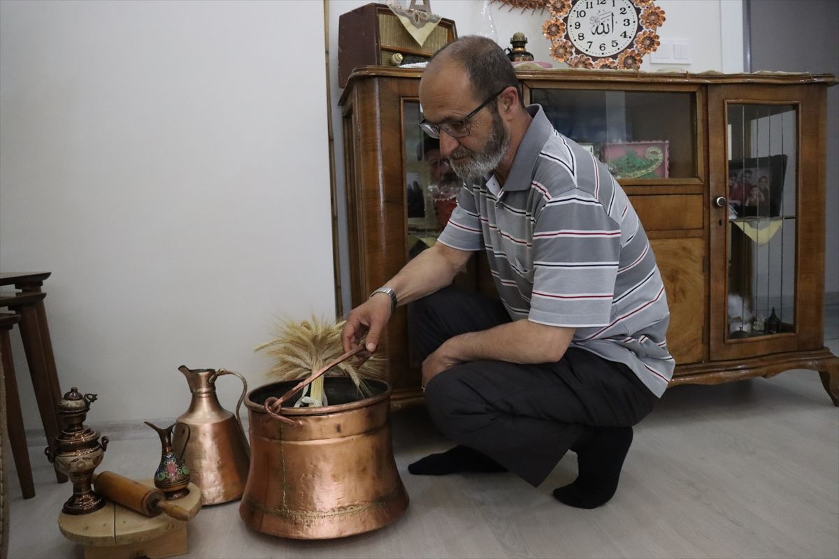 Ömrünü verdiği sanat, evinin en değerli süsüne dönüştü