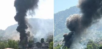 Pakistan ordusuna ait helikopter düştü! 22 asker hayatını kaybetti