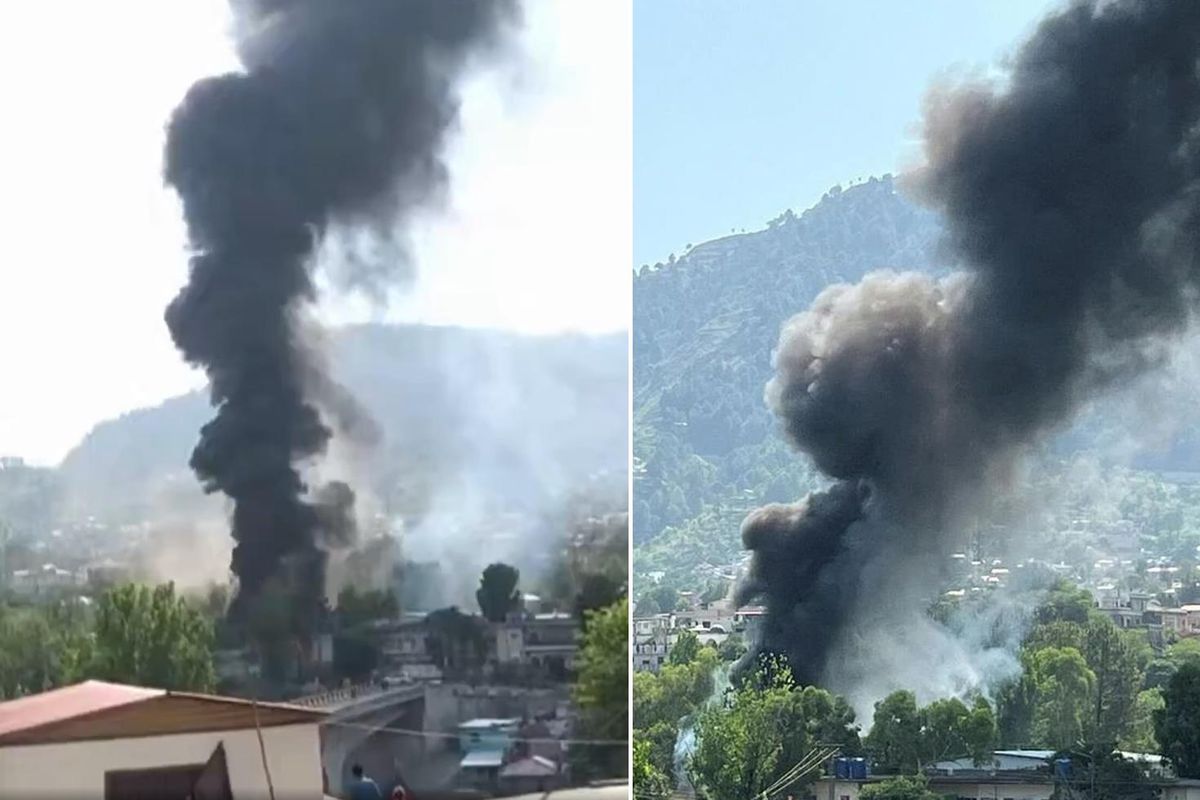 Pakistan ordusuna ait helikopter düştü! 22 asker hayatını kaybetti