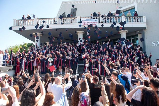 Samsun MYO'da 33. dönem mezuniyet coşkusu