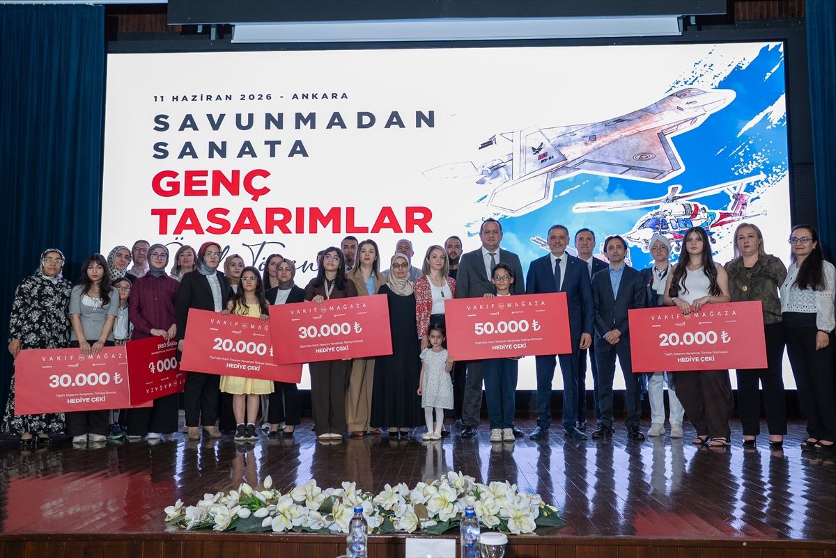 Savunmadan Sanata Genç Tasarımlar Yarışması'nın ödülleri sahiplerini buldu