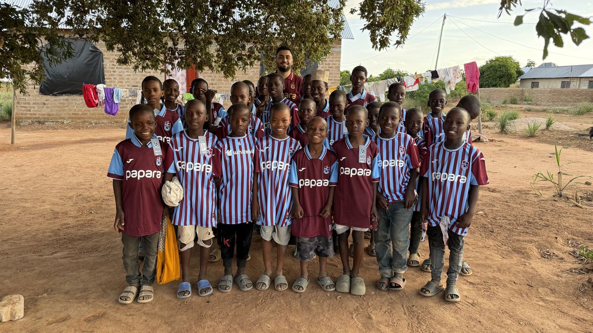 Trabzonspor sevgisi Afrika'ya taşındı