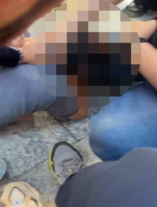 Tram harassment allegation: Passengers beat suspect