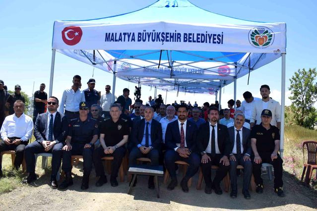 Türkiye Güreş Federasyonu Hatıra Ormanı Malatya'da törenle a