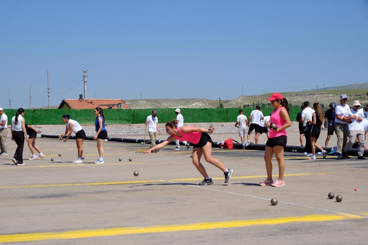 Türkiye Ümitler ve Büyükler Bocce Volo Şampiyonası, Nevşehir'de başladı